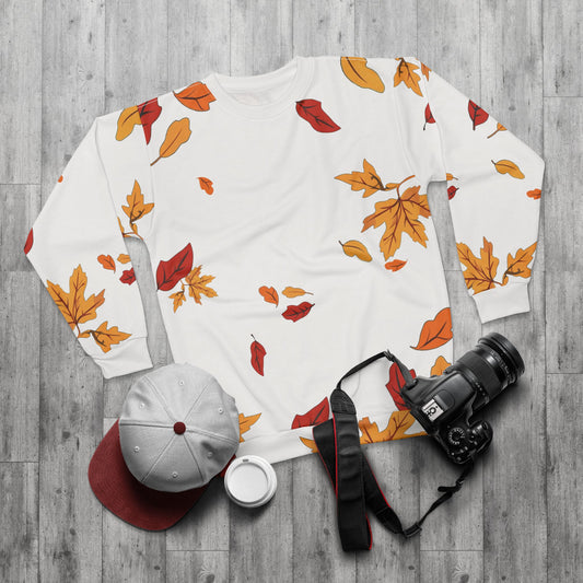 Fall Leaf Graphic Sweatshirt