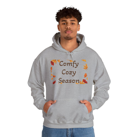 Comfy Cozy Season Men's Hooded Sweatshirt