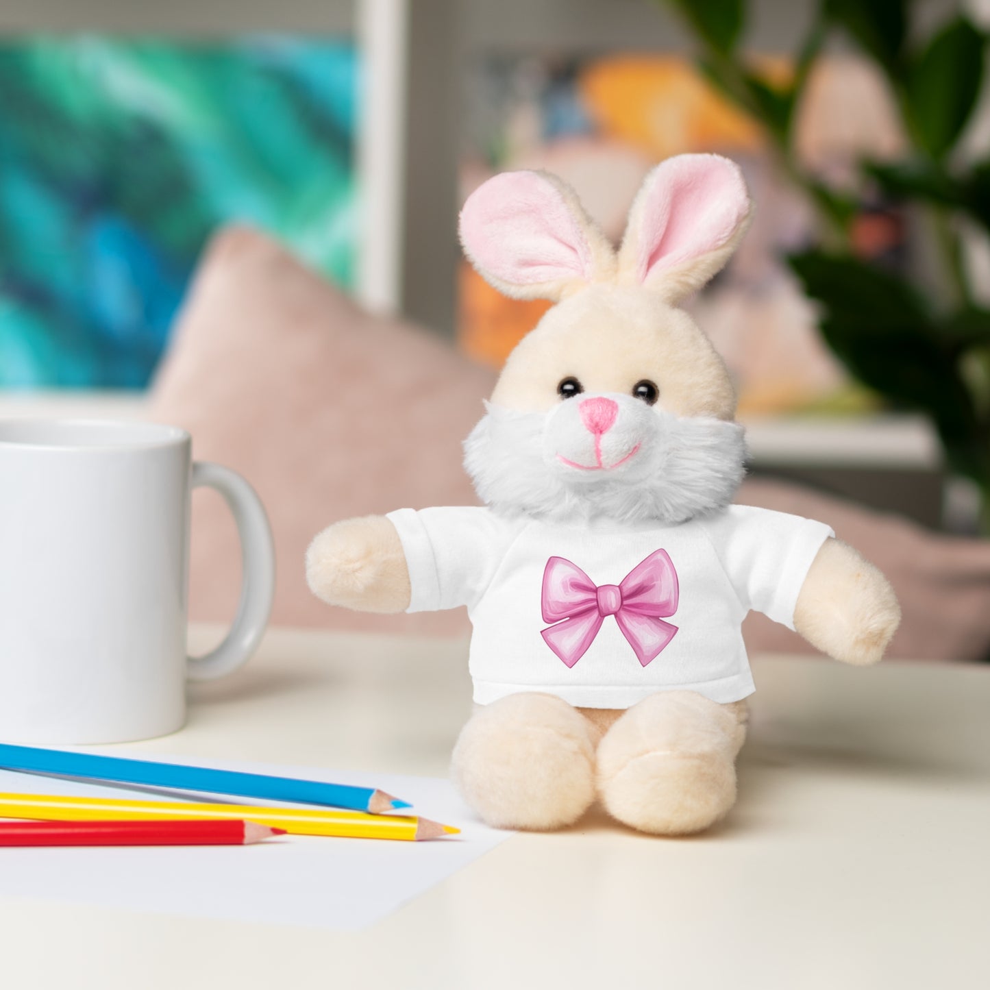 Stuffed Animals with Custom Tee Christmas Gift