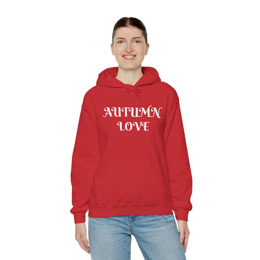 Autumn Love Hooded Sweatshirt