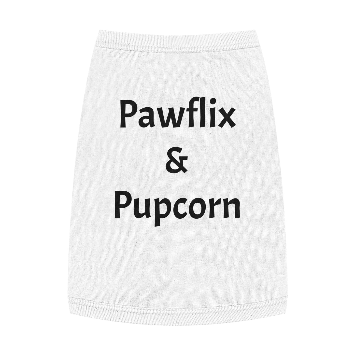 Relax at Home Movie Night Pet Tank Top