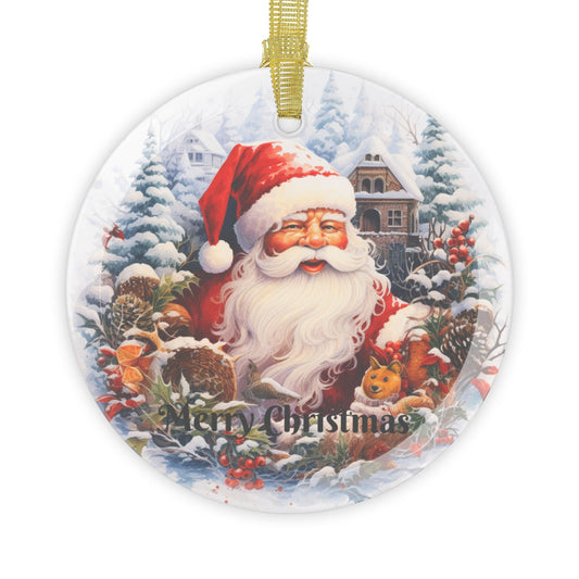 Merry Christmas Glass Ornaments 2025 - Bundle 5