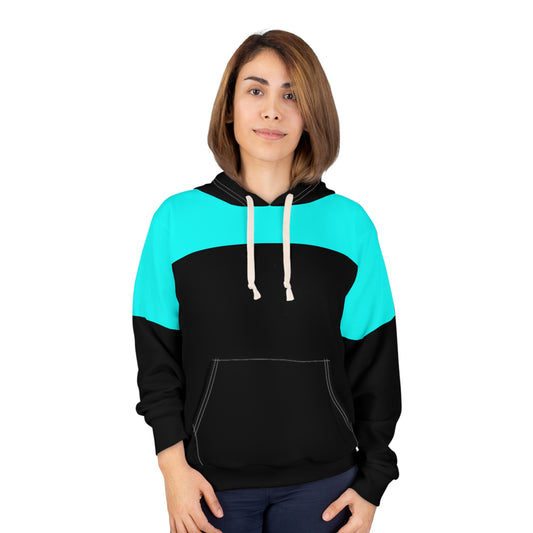 Simple Stylish Pullover HD Blue Top Hoodie