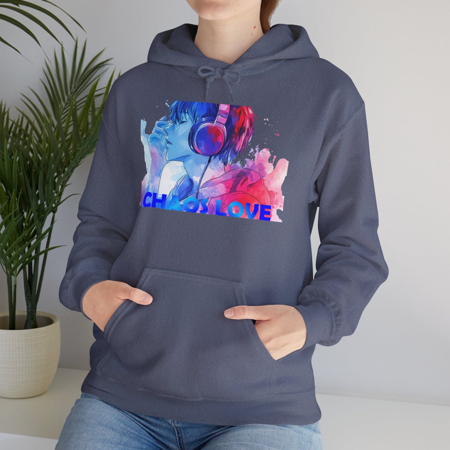 Chaos Love By Hime P1 Hooded Sweatshirt