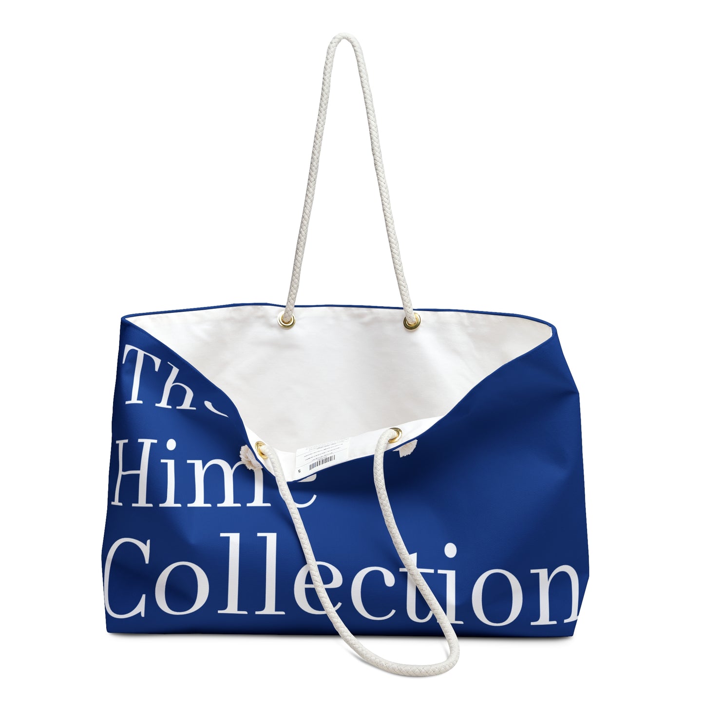 The Hime Collection Navy Signature Minimal Chic Travel Tote