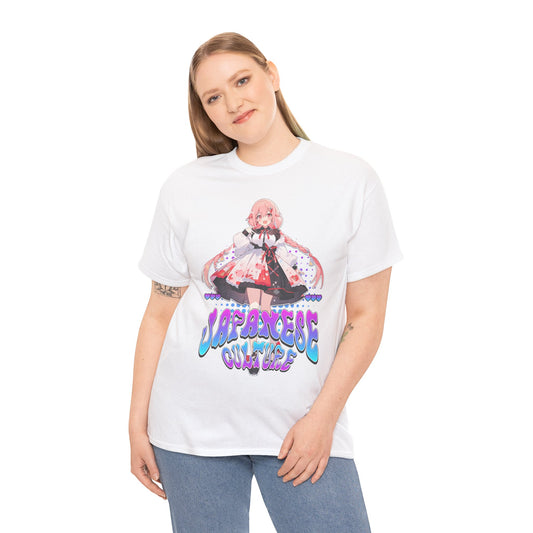 Japanese Culture Inspired Cotton T-Shirt