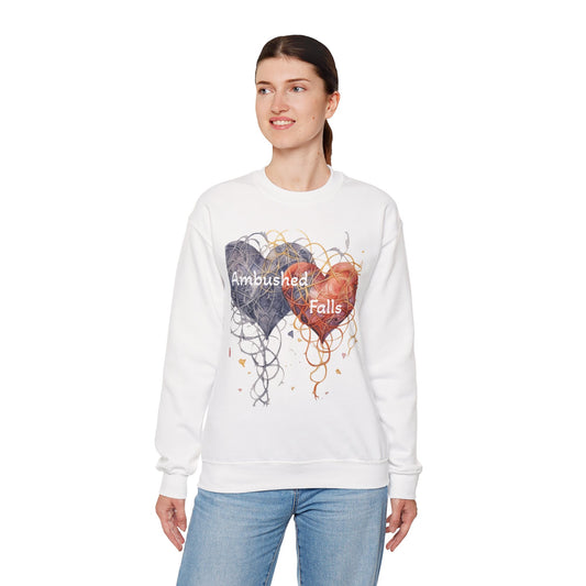 Fall Ambushed Heart Women's Sweatshirt