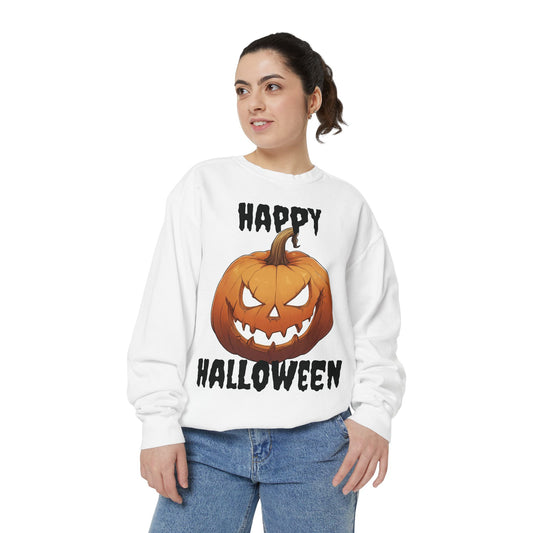 Happy Halloween Treats HDS2 Unisex Sweater - White