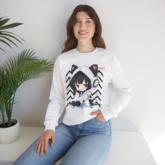 Chibi Manga Anime Style Sweatshirt
