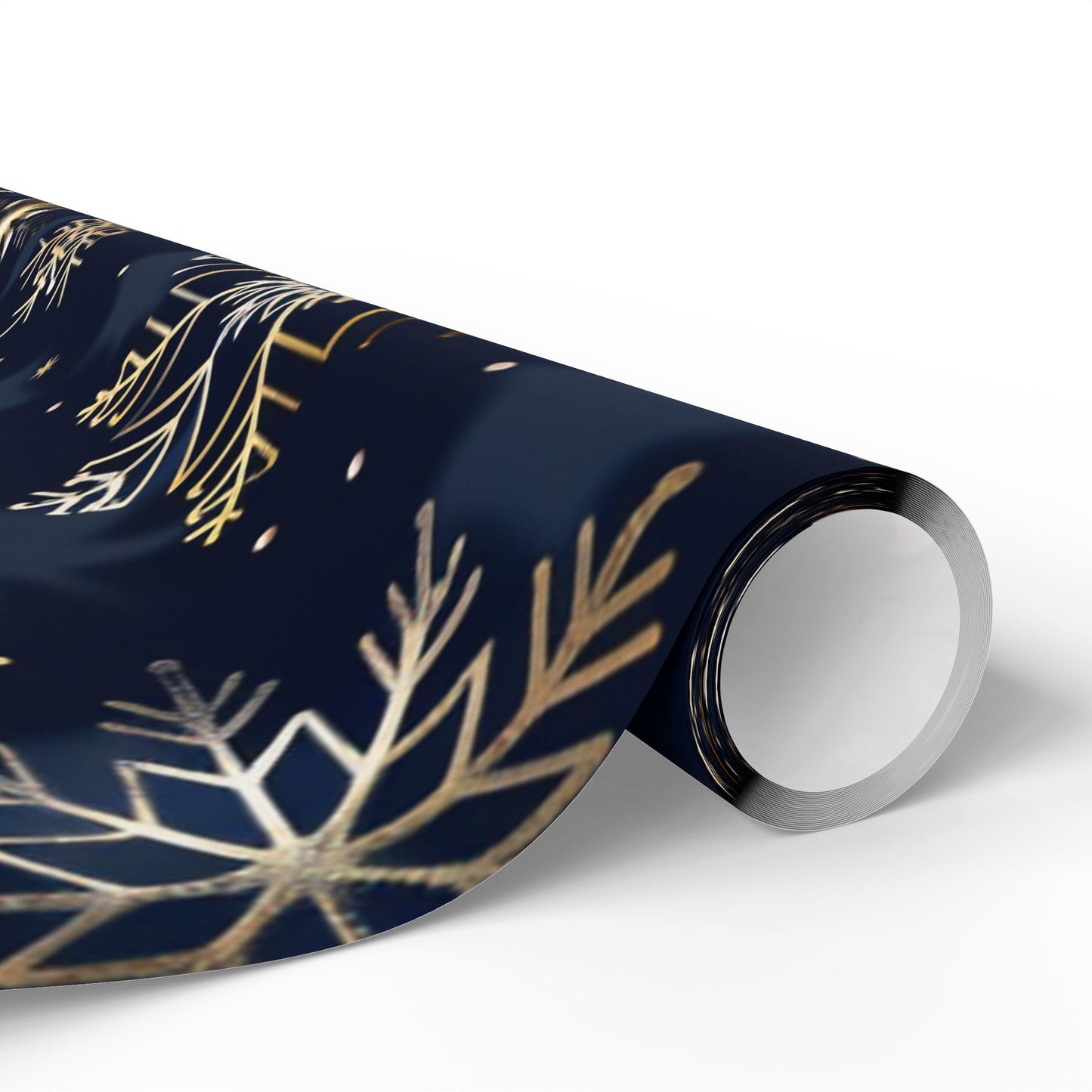 Elegant Floral Flowery Winter Design Wrapping Paper
