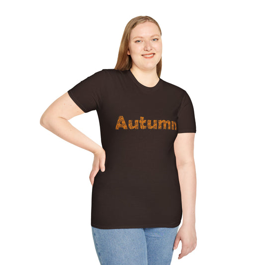 Autumn Latte Soft Style Brown T-Shirt