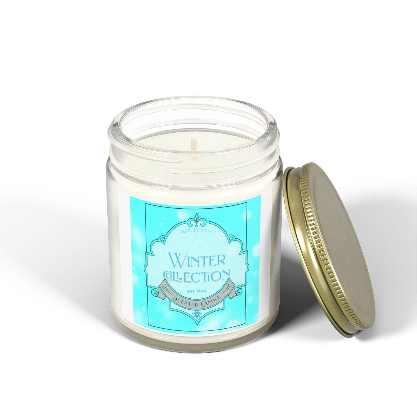 Winter Collection HD Scented Soy Candle Clear (9oz)
