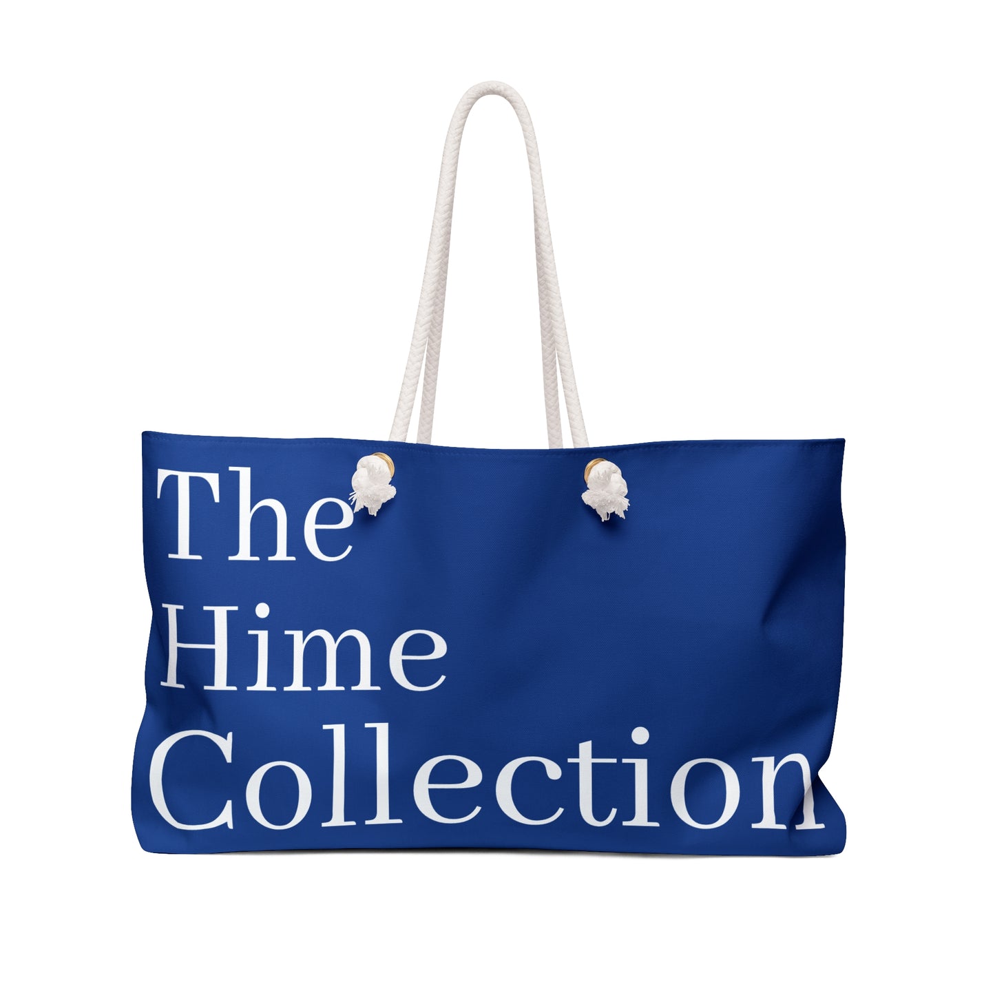 The Hime Collection Navy Signature Minimal Chic Travel Tote
