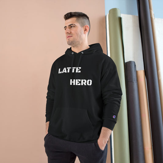 Cute Latte Champion Hoodie for Men